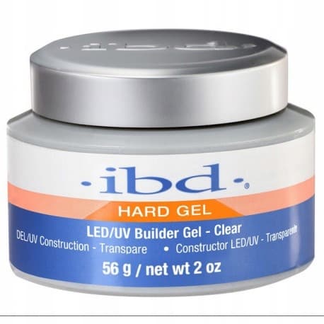Ibd Hard Gel led/uv Żel budujący 56g CLEAR