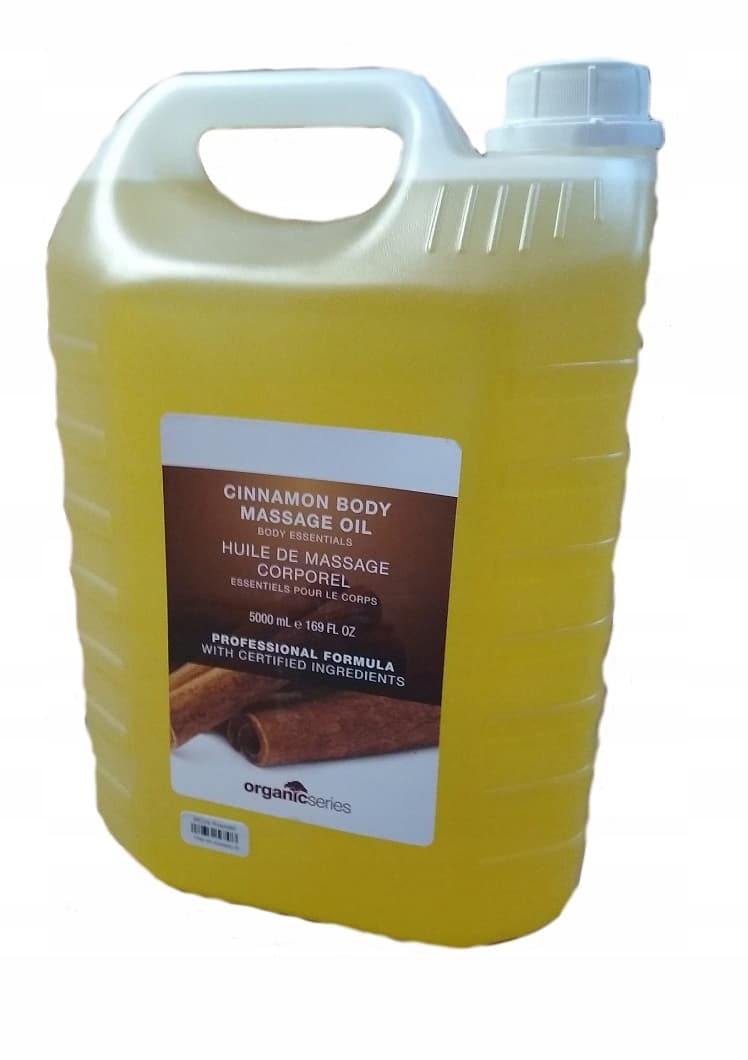 Organic Olej Oliwka do masażu ciała Cynamon 5L /BEZ PARAFINY/