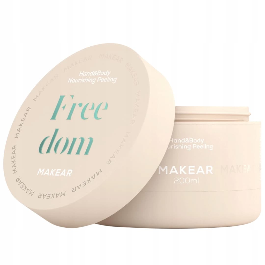 Makear Odżywczy Peeling Cukrowy do Dłoni i Ciała Freedom 200ml scrub