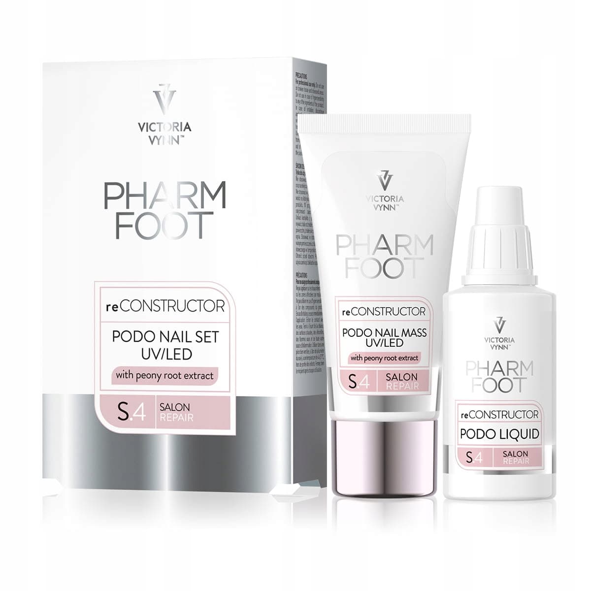 Victoria Vynn Pharm Foot zestaw do wypełniania ubytków paznokcia 30g/27ml