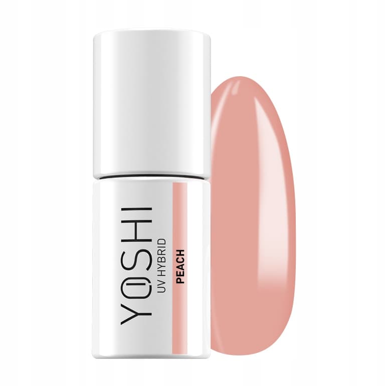 Yoshi Lakier Hybrydowy UV LED French Peach 6 ml - 001