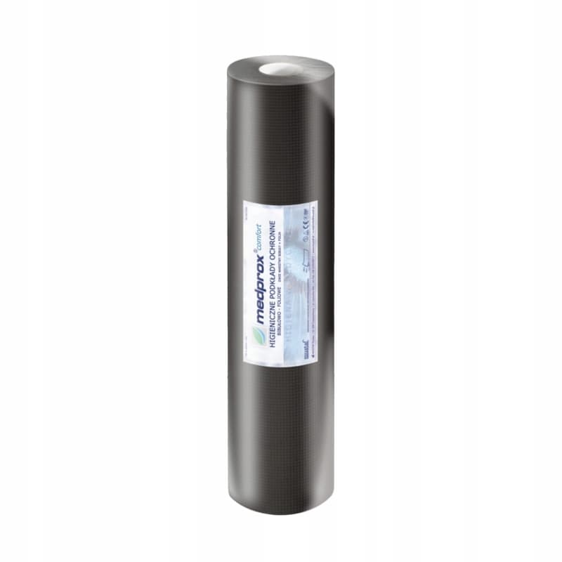Podkład ochronny Mustaf Medical Comfort podfoliowany czarny 30x50 cm