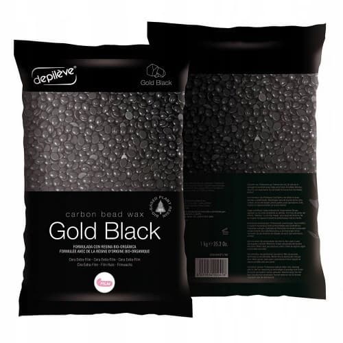 Carbon Bead Wax Gold Black Czarny Granulki - 1kg