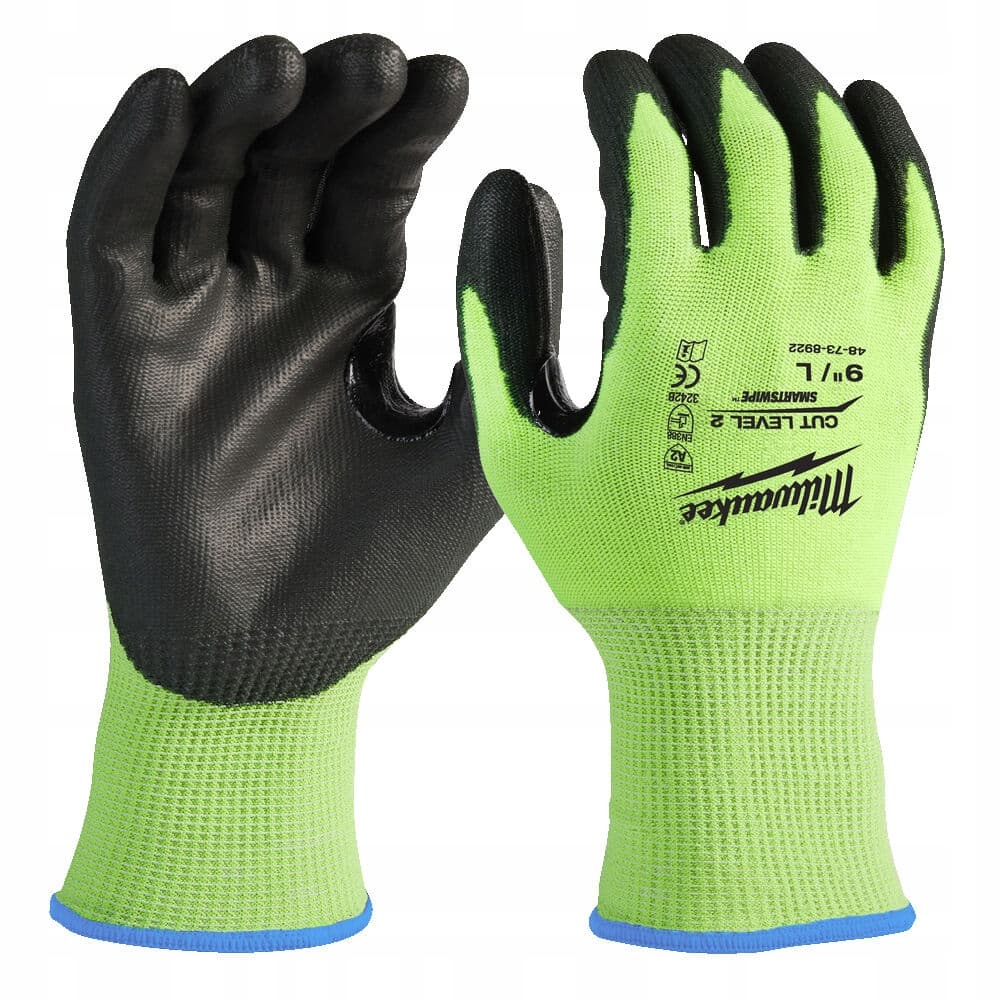 Rękawice Antyprzecięciowe Robocze Milwaukee Odblaskowe 3/C XL10 4932478133