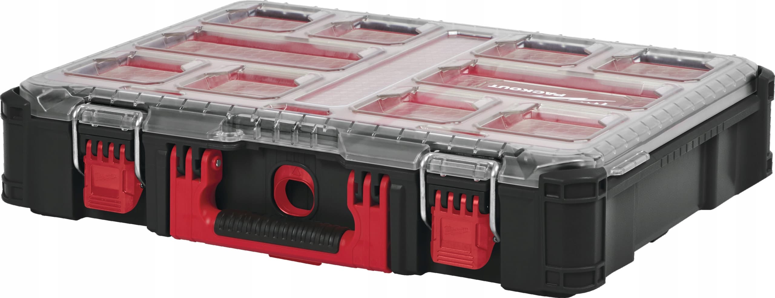 Organizer Narzędziowy Milwaukee Packout Duży 4932464082 10 Koszy IP65