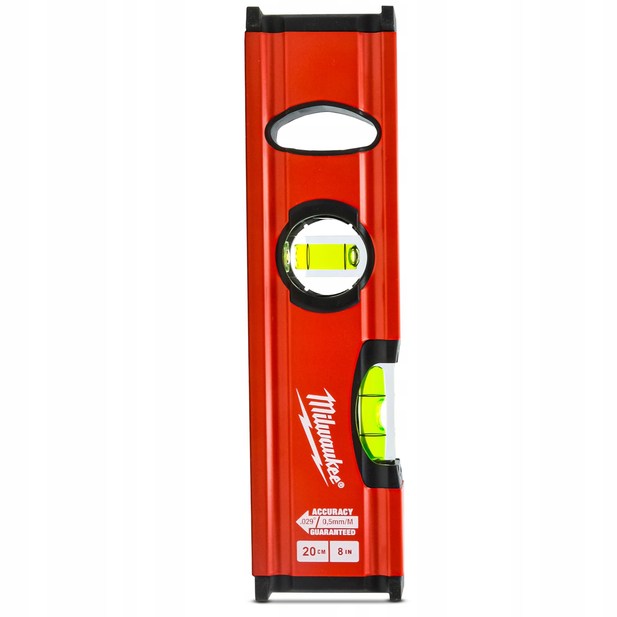 Poziomica Milwaukee SLIM 20 cm Aluminiowa Dokładna 0,5mm/m 4932472091